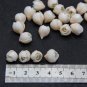 Pearl Beige Buds Roses Flower Beads Polymer clay Floral beads making jewelry,