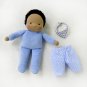 Waldorf doll 7 inch (18 cm) tall. Pocket doll-Steiner doll-cloth doll