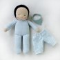 Waldorf doll 7 inch (18 cm) tall. Pocket doll-Steiner doll-cloth doll