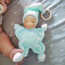 Waldorf butterfly doll 7 inch (18 cm) tall. Natural organic Steiner doll
