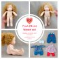 DIY Waldorf doll 7 inch (18 cm) tall. PDF pattern and tutorial ...