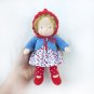 CUSTOM Waldorf doll 7 inch (18 cm) tall. Natural organic Steiner doll