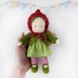 CUSTOM Waldorf doll 7 inch (18 cm) tall. Natural organic Steiner doll