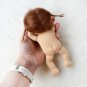 CUSTOM Waldorf doll mini baby 7 inch (18 cm) tall. Natural fiber personalized organic pocket doll