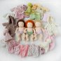 CUSTOM Waldorf doll mini baby 7 inch (18 cm) tall. Natural fiber personalized organic pocket doll