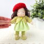 DIY Knitted clothes for a 7 inch (18 cm) Waldorf doll. Bundle of 16 PDF patterns and tutorials.