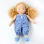 DIY clothes for Waldorf  doll 15 inch (38 cm) tall. PDF sewing patterns and tutorial.