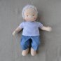 clothes for Waldorf baby doll 14 inch (36 cm) tall. PDF sewing patterns and tutorial.
