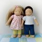 clothes for Waldorf  doll 13 inch (33 cm) tall. PDF sewing patterns and tutorial.