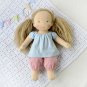clothes for Waldorf  doll 11 inch (28 cm) tall. PDF sewing patterns and tutorial.