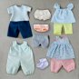 clothes for Waldorf  doll 11 inch (28 cm) tall. PDF sewing patterns and tutorial.