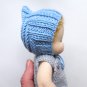 DIY Cardigan, Booties & Hat for a 7 inch (18 cm) Waldorf doll.
