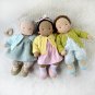 DIY 14-16"/36-40 cm Doll Cardigan & Booties. PDF knitting pattern and tutorial.