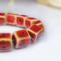 Order to Make-10pcs Handmade porcelain square beads bracelet
