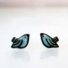 Order to Make-10prs Handmade porcelain birds ear studs
