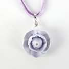 Order to Make-10pcs Handformed porcelain flower pendant