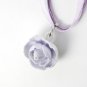 Order to Make-10pcs Handformed porcelain flower pendant
