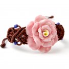 Order to Make-10pcs Handmade porcelain rose bracelet
