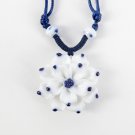 Order to Make-10pcs Handformed porcelain flower pendant