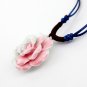 Order to Make-10pcs Handformed porcelain rose pendant
