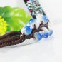 Order to Make-10pcs Handknitted porcelain beads bracelets