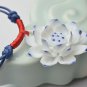 Order to Make-10pcs Handformed porcelain lotus pendant