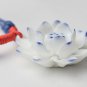 Order to Make-10pcs Handformed porcelain lotus pendant