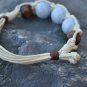 Order to Make-10pcs handknitted porcelain beads bracelets