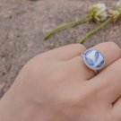 Order to Make-10pcs Handpainted fine china ring