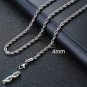 Vnox Cuban Chain Necklace for Men Women, Basic Punk Stainless Steel Cu