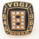 1946 1963 Yogi Berra hallof fame world championship ring