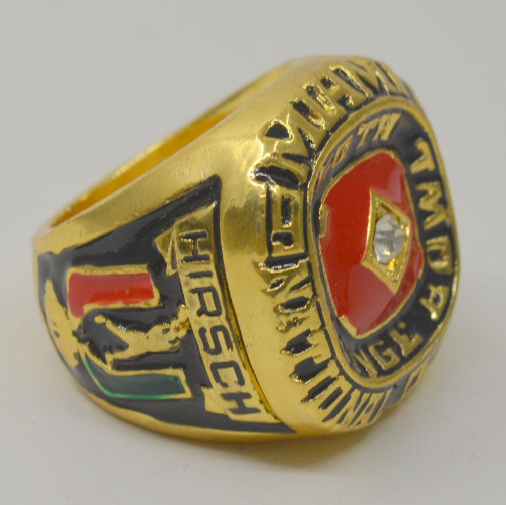1983 Miami Hurricanes Football Championship Ring Replica Size 11in Un