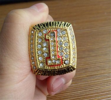 High quality drop shipping 2005 2006 texas longhorns championship ring