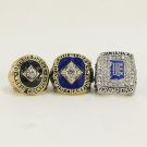 1968 1984 2006 DETROIT TIGERS WORLD SERIES CHAMPIONSHIP RING, 3 RINGS