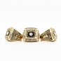 Pittsburgh Steelers  championship ring set 6 pcs replica 1974 1975 197