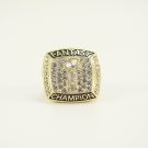 2017 GOLD COLOR FANTASY FOOTBALL FFL GLORY CHAMPIONSHIP RING SOUVENIR