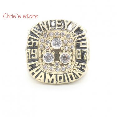Drop shipping ,1987 oilers Stanley Cup Gretzky Championship Ring-in Ri