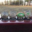 4pcs/set 1966 1967 1996 2010 green bay packers Super Bowl Championship