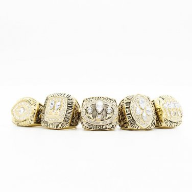 San Francisco 49ers championship ring set 5 pcs replica super bowl cha