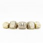 San Francisco 49ers championship ring set 5 pcs replica super bowl cha