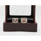 Gorgeous Ring sets with Wooden Boxes Replica Super Bowl Copper High Qu