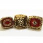 3Pcs/Set Factory Wholesale Price 1975 1976 1990 Cincinnati Reds Champi