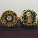 One Set 2 PCS 1981 1986 Boston Celtics National Basketball Championshi