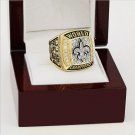 2009 New Orleans Saints XLIV Super Bowl Football Championship Ring Siz