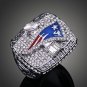 High quality Super Bowl ring diamons paved full crystal new england pa