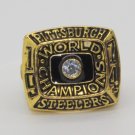 1974 super bowl pittsburgh steelers world championship ring-in Underwe
