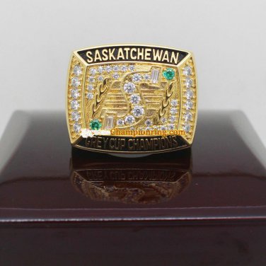 Free Shipping high quality 1989 Saskatchewan Roughriders The 77th Grey