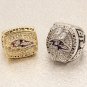 2 pcs set 2000 2012 Baltimore Ravens Super Bowl Championship rings rep