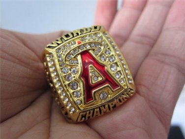 High Quality 2002 Anaheim Angels World Series Championship Ring solid
