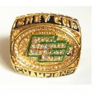 2003 Grey Cup Edmonton Eskimos Manoruisiak World Championship Ring-in